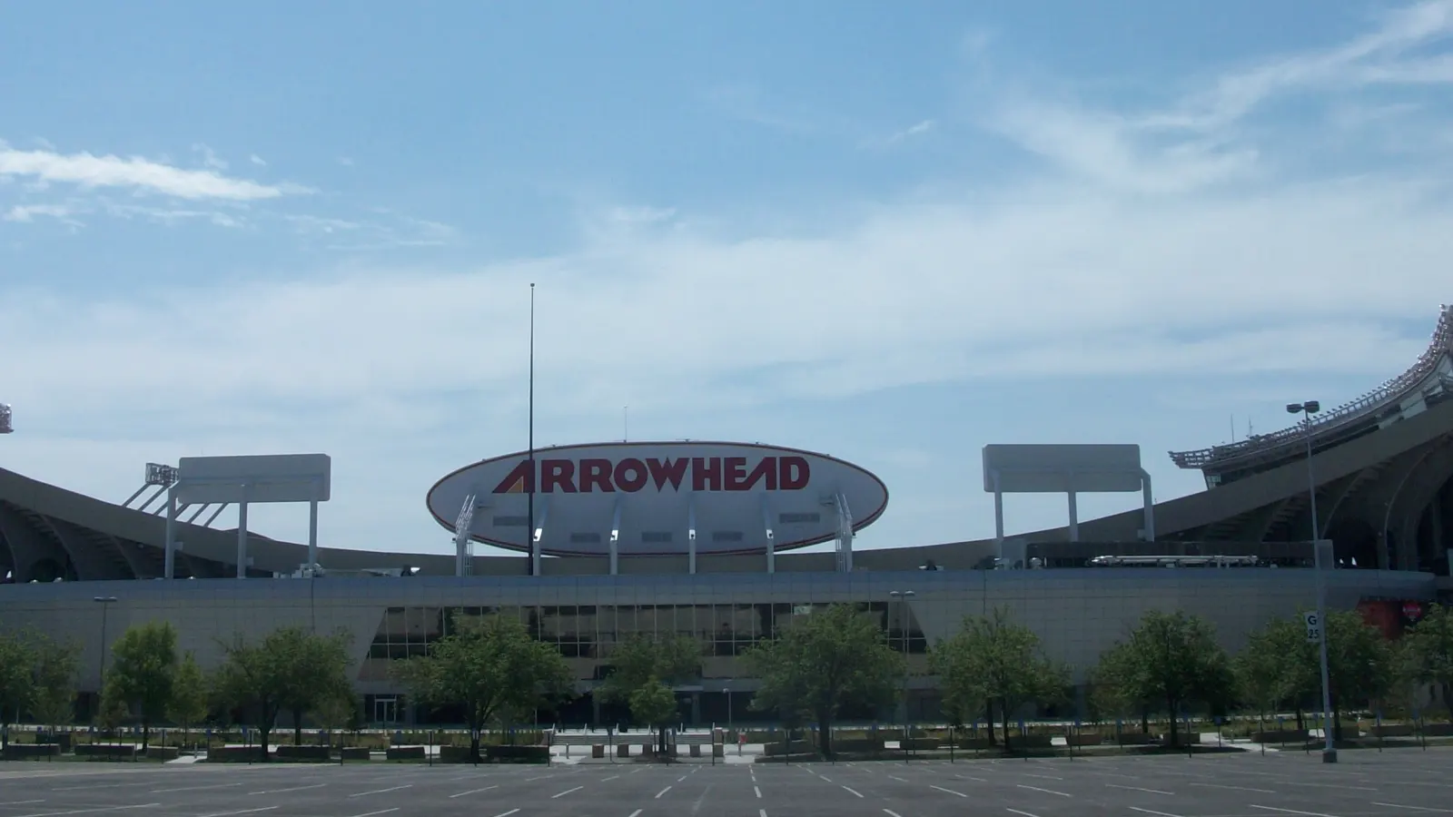 Arrowhead Stadium exterior in Kansas City, Missouri — Kansas City World Cup 2026 host venue
