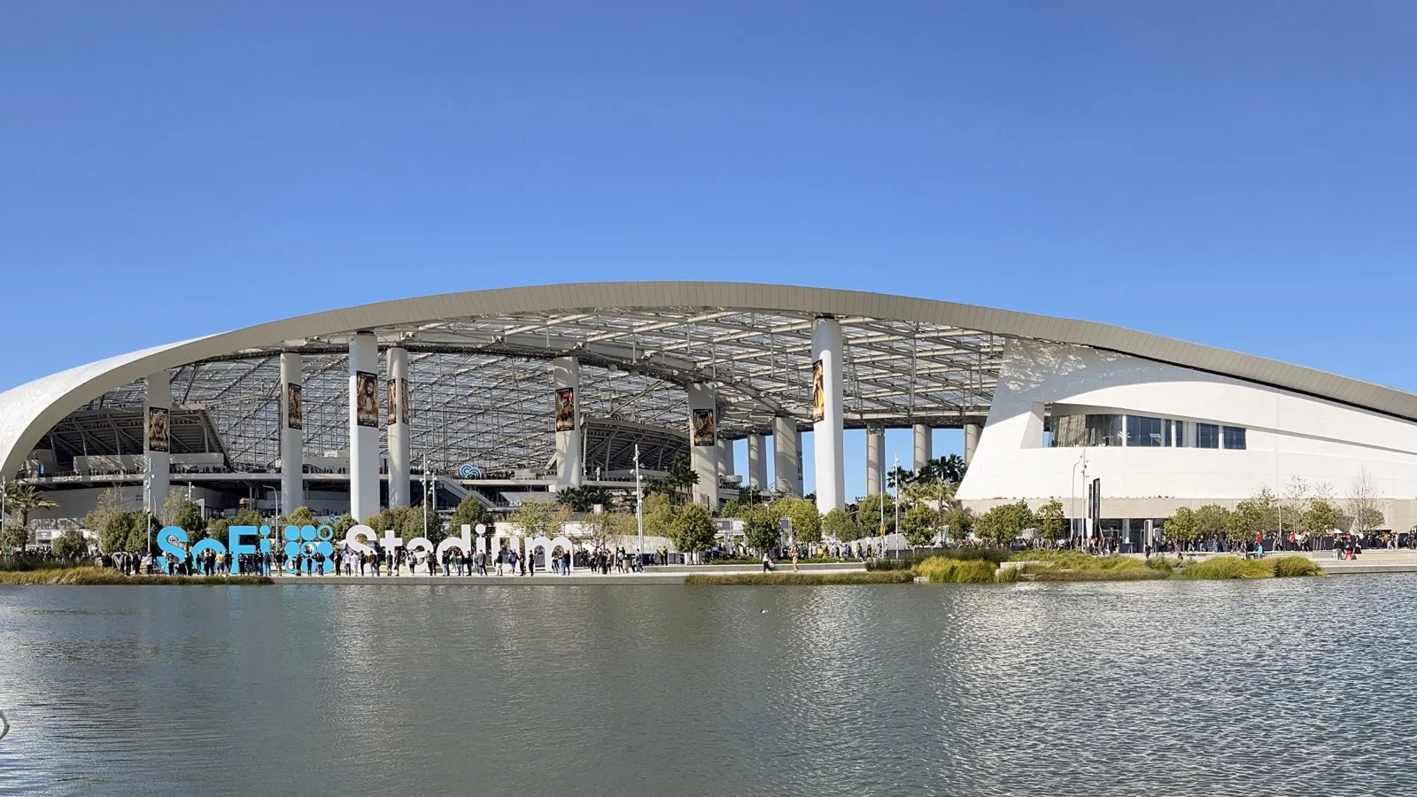 SoFi Stadium exterior, Inglewood — Los Angeles World Cup 2026 host venue